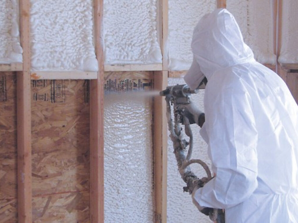 300m² Cold Storage Insulation · Moscow — on-site view 1
