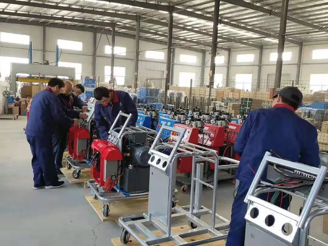 Pioneer Spray spray machine factory and production equipment 5