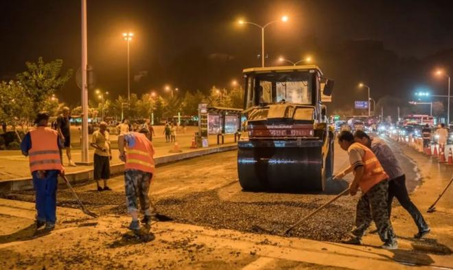 Road repair