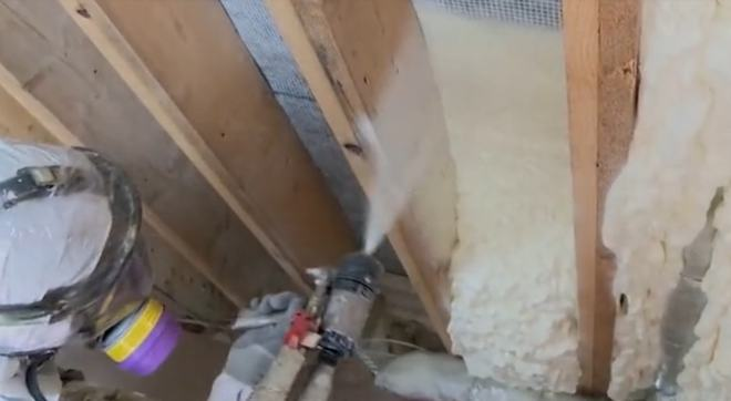 spray insulation